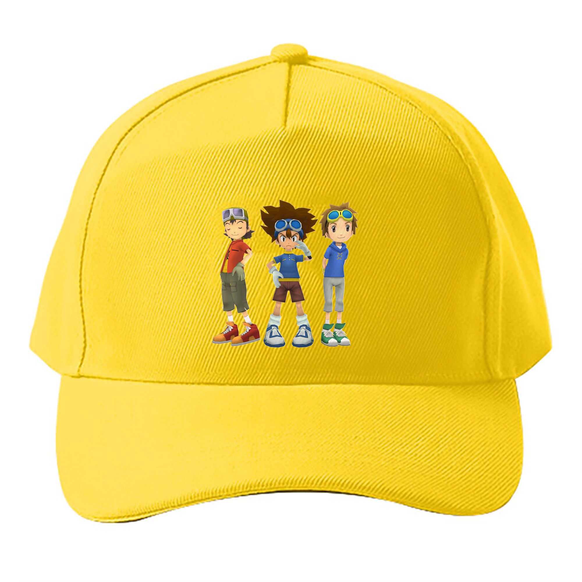 （画像用） Digimon デジタルモンスター/デジモン ベースボールキャップ 綿100％ 男女兼用 帽子 スポーツ